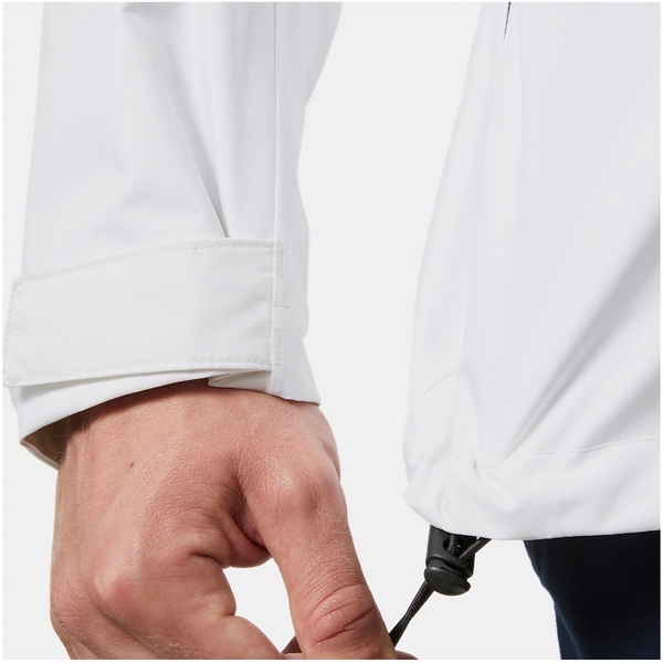 2025 Helly Hansen Hombres Crew Chaqueta De Vela De Capa Intermedia 2.0 34444 - White